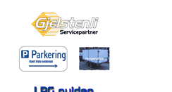 Desktop Screenshot of gjelstenli.no
