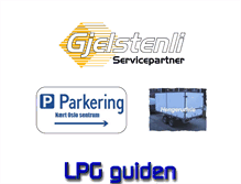 Tablet Screenshot of gjelstenli.no
